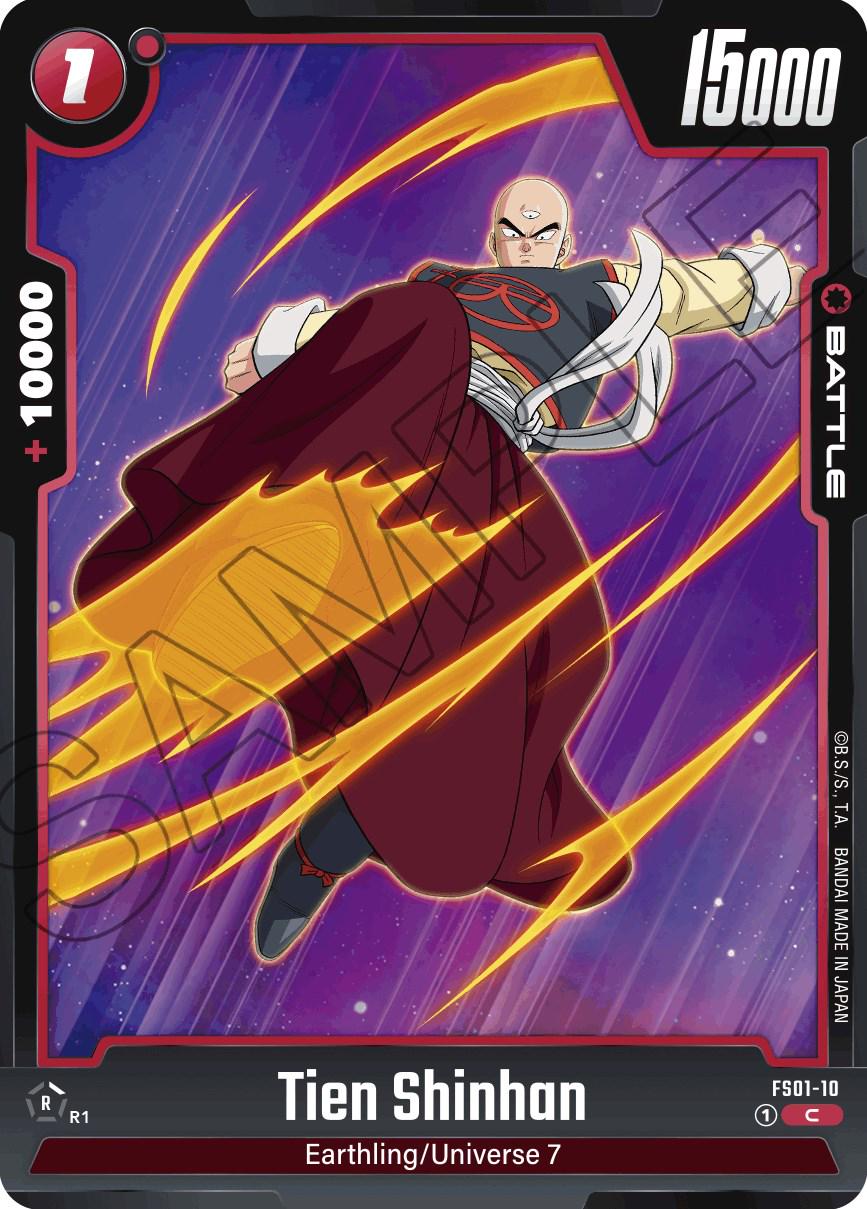 Tien Shinhan FS01-10 Dragon Ball Fusion World Starter Deck: Son Goku