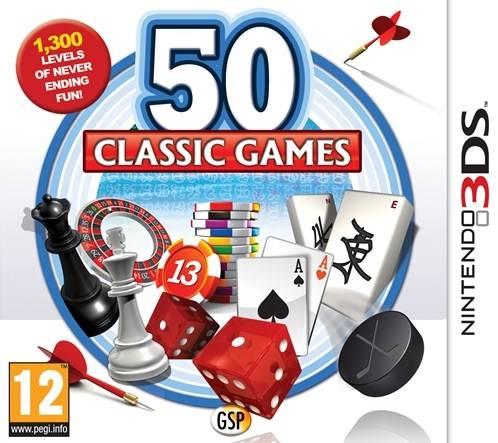 50 Classic Games PAL Nintendo 3DS