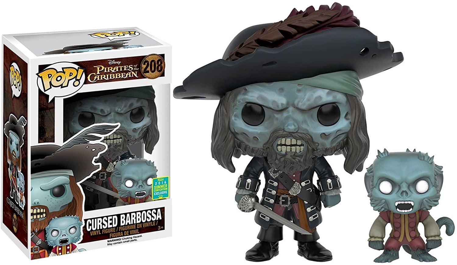 Cursed Barbossa #208 Funko POP Disney