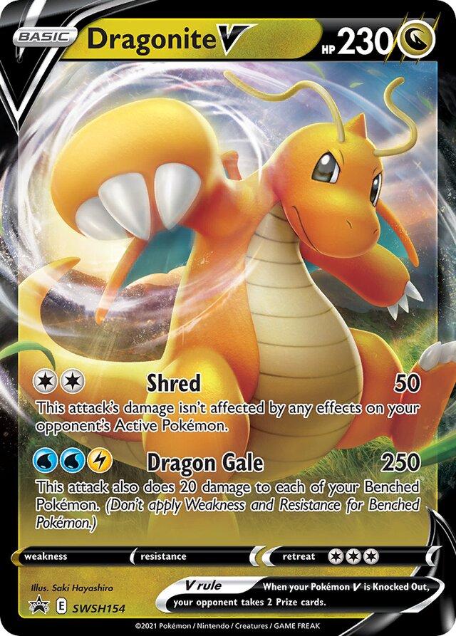 Dragonite V #SWSH154 Pokemon Promo