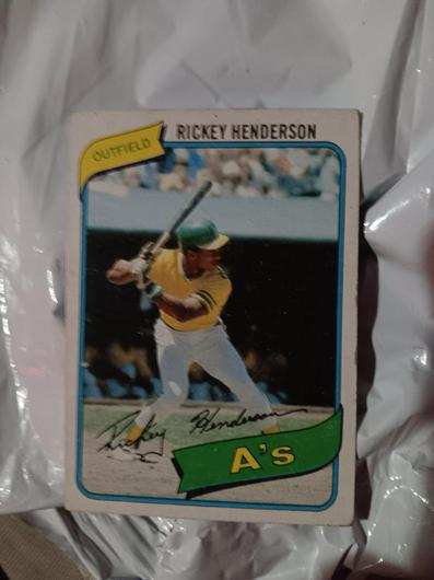 Rickey Henderson #482 photo