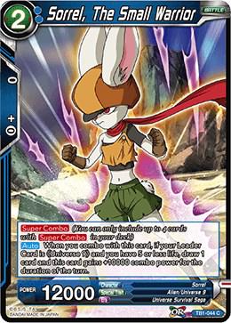 Sorrel, The Small Warrior [Foil] TB1-044 Dragon Ball Super The Tournament of Power