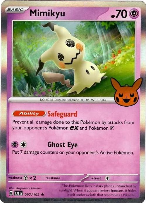 Mimikyu [Holo] #97 Pokemon Trick or Trade 2023