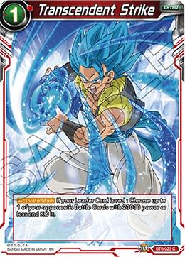 Transcendent Strike BT6-025 Dragon Ball Super Destroyer Kings