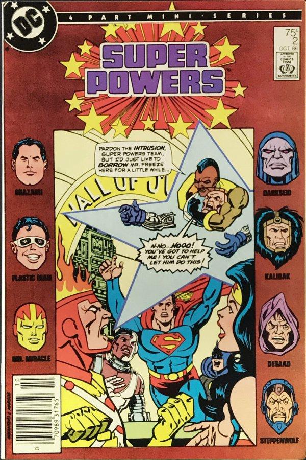 Super Powers [Newsstand] #2 (1984) Comic Books Super Powers