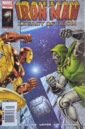 Iron Man: Legacy Of Doom [Newsstand] #1 (2008) Comic Books Iron Man: Legacy of Doom