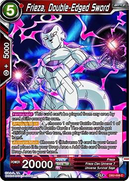 Frieza, Double-Edged Sword [Foil] DB2-008 Dragon Ball Super Divine Multiverse