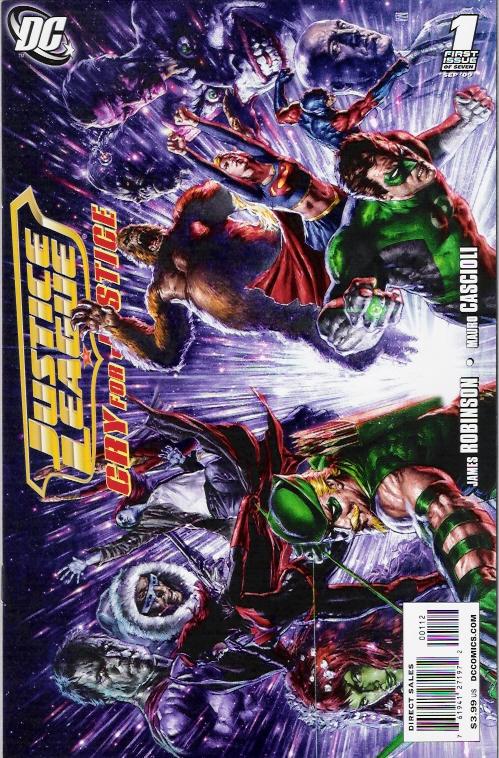 Justice League: Cry for Justice [2nd Print] #1 (2009) Comic Books Justice League: Cry For Justice