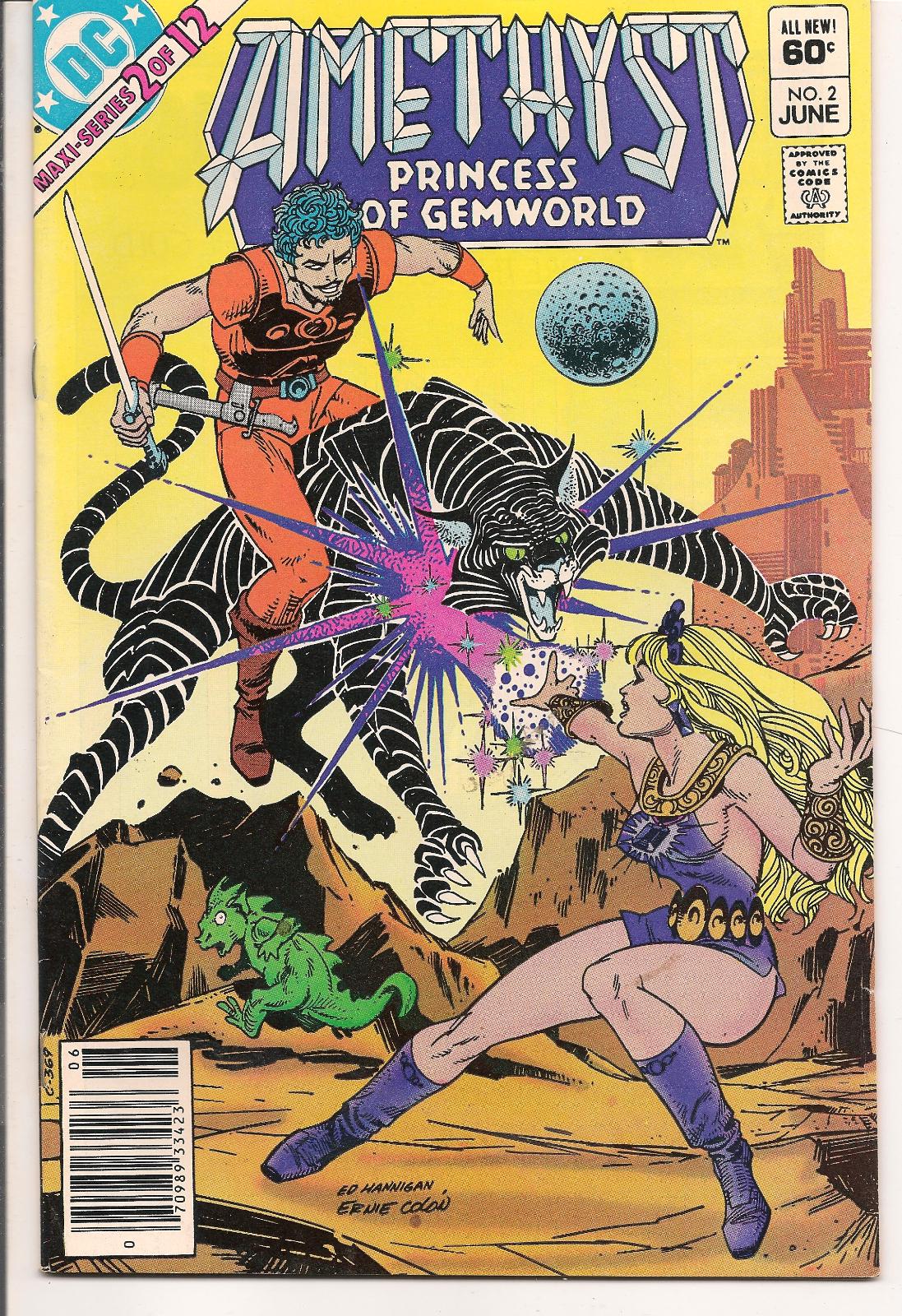 Amethyst, Princess Of Gemworld Annual [Newstand] #2 (1983) Comic Books Amethyst, Princess of Gemworld