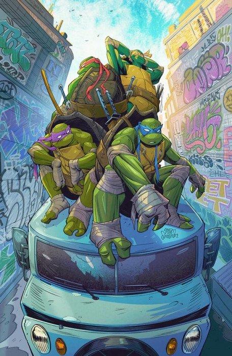 Teenage Mutant Ninja Turtles [Smallman Virgin] #2 (2024) Comic Books Teenage Mutant Ninja Turtles