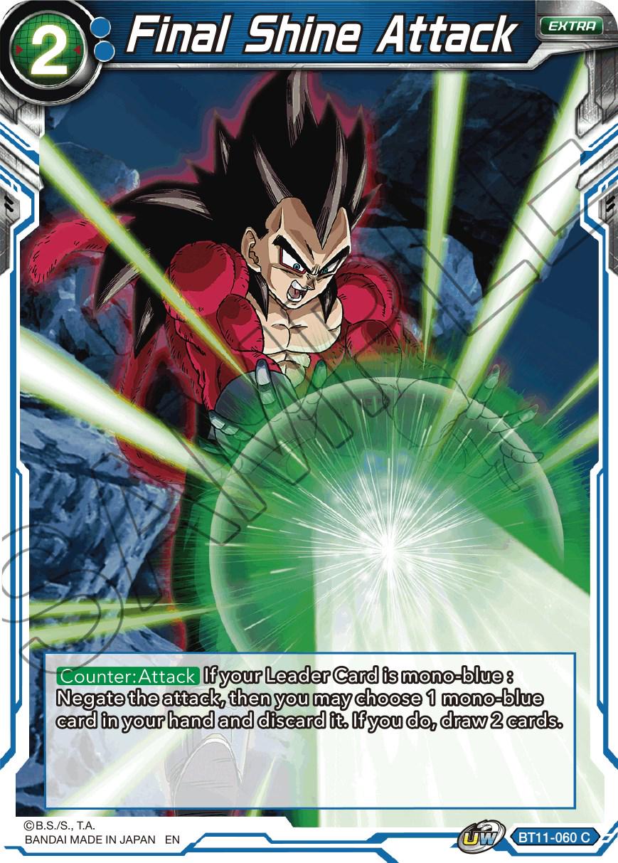 Final Shine Attack BT11-060 Dragon Ball Super Vermilion Bloodline