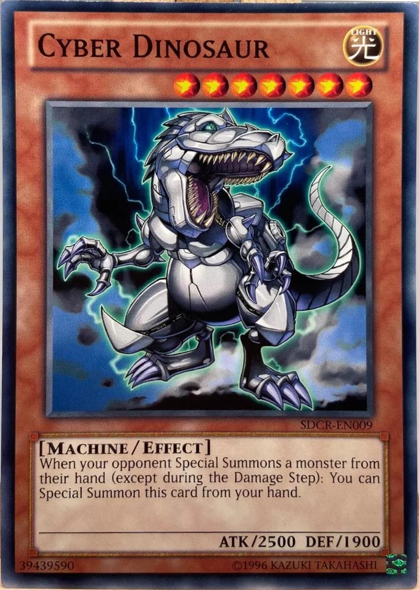 Cyber Dinosaur SDCR-EN009 YuGiOh Structure Deck: Cyber Dragon Revolution