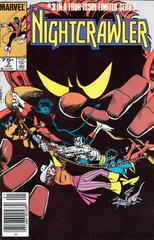 Nightcrawler [Newsstand] #3 (1986) Comic Books Nightcrawler Prices