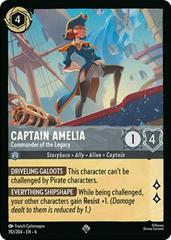 Captain Amelia - Commander of the Legacy  [Foil] #192 Lorcana Azurite Sea Prices