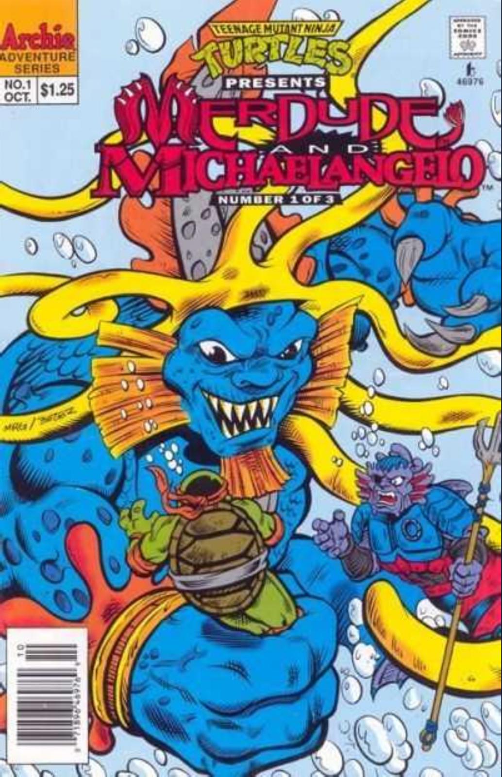 Teenage Mutant Ninja Turtles Presents: Merdude #1 (1993) Comic Books Teenage Mutant Ninja Turtles Presents: Merdude