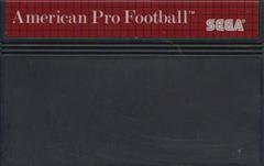 Cartridge | American Pro Football Sega Master System