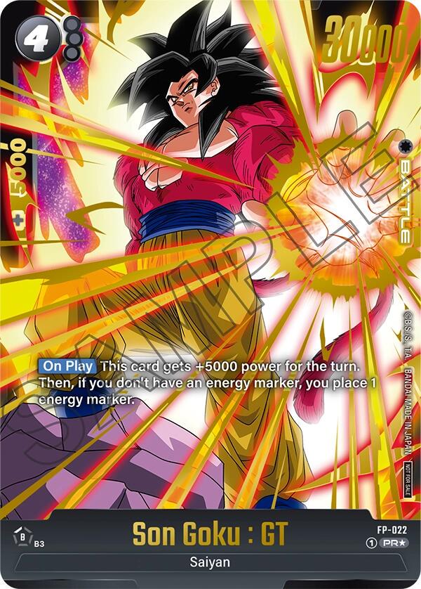 Son Goku: GT FP-022 Dragon Ball Fusion World Judge Promo