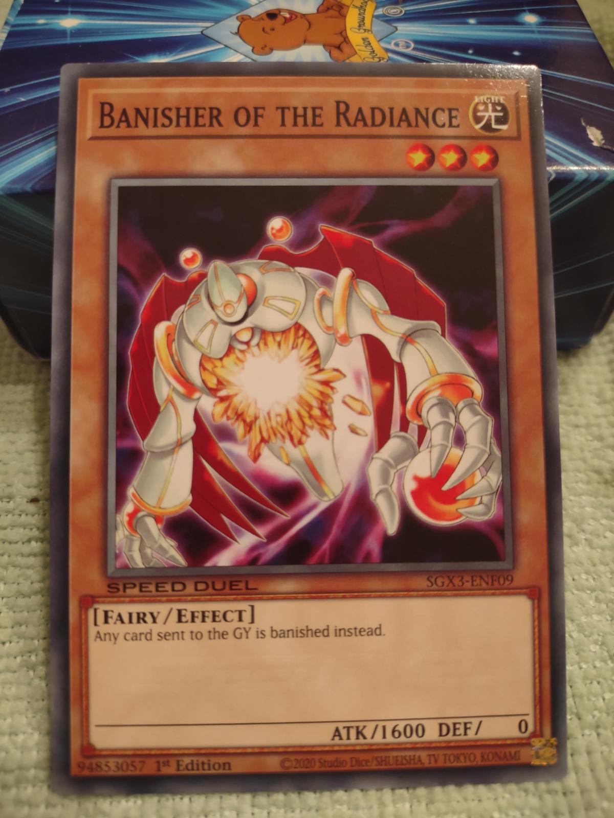 Banisher of the Radiance SGX3-ENF09 YuGiOh Speed Duel GX: Duelists of Shadows