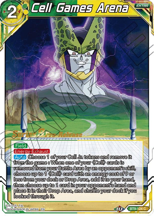 Cell Games Arena BT9-124 Dragon Ball Super Universal Onslaught: Pre-Release Promos