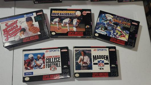 Super Nintendo Game Lot photo