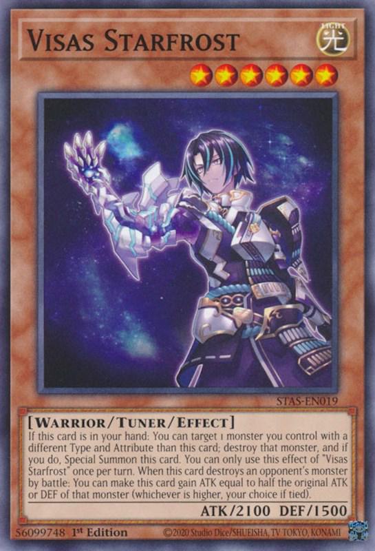 Visas Starfrost STAS-EN019 YuGiOh 2 Player Starter Set