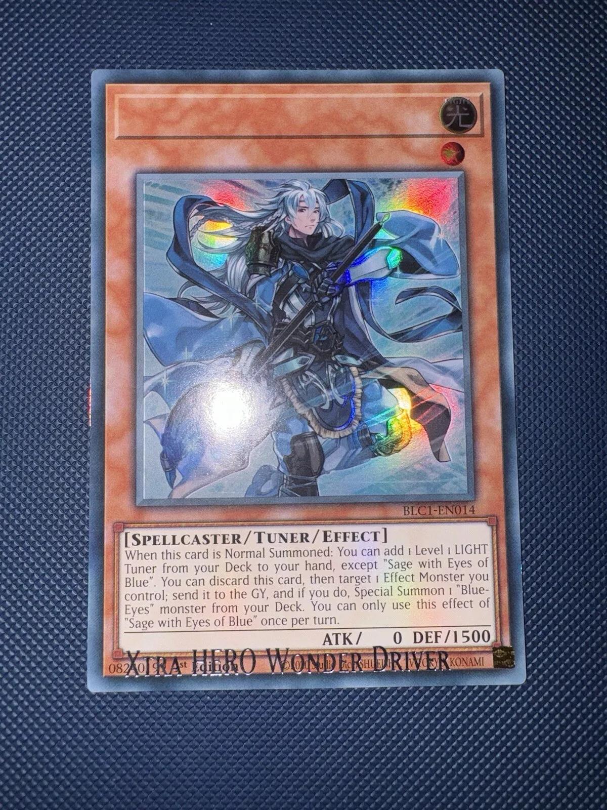 Sage With Eyes Of Blue [Misprint] BLC1-EN014 YuGiOh Battles of Legend: Chapter 1