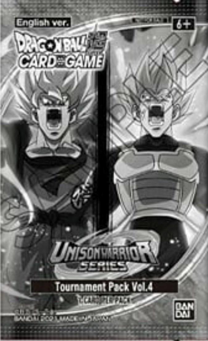 Unison Warrior Series Tournament Pack Vol. 4  Dragon Ball Fusion World Promos