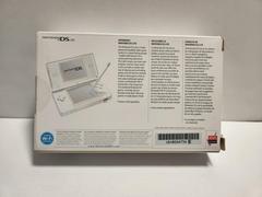 Box-Rear | White Nintendo DS Lite Nintendo DS