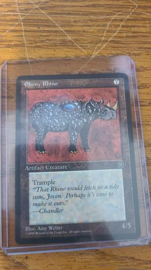 Ebony Rhino photo