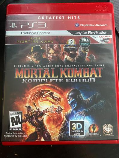 Mortal Kombat Komplete Edition [Greatest Hits] photo