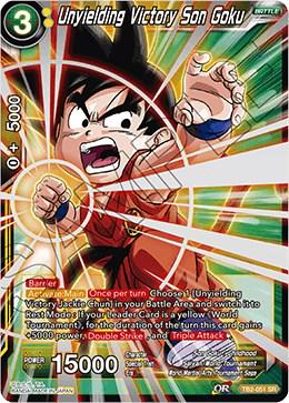 Unyielding Victory Son Goku TB2-051 Dragon Ball Super World Martial Arts Tournament