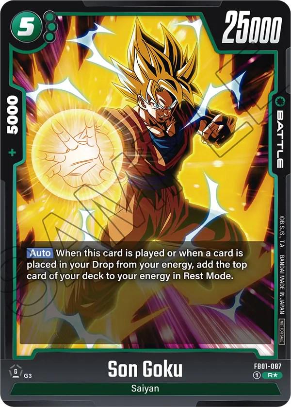 Son Goku - FB01-087 [Tournament Pack 01 Holo] FB01-087 Dragon Ball Fusion World Judge Promo