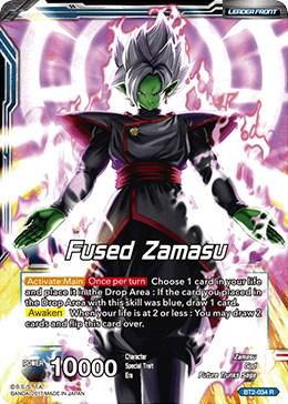 Fused Zamasu // Absolute God Fused Zamasu BT2-034 Dragon Ball Super Union Force