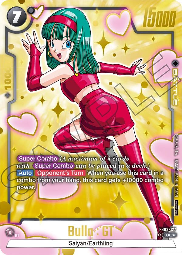 Bulla: GT FB03-127 Dragon Ball Fusion World Judge Promo