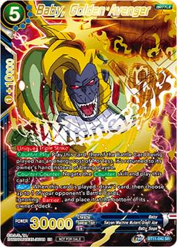 Baby, Golden Avenger [Alternate Art] BT11-042 Dragon Ball Super Divine Multiverse Release Promos