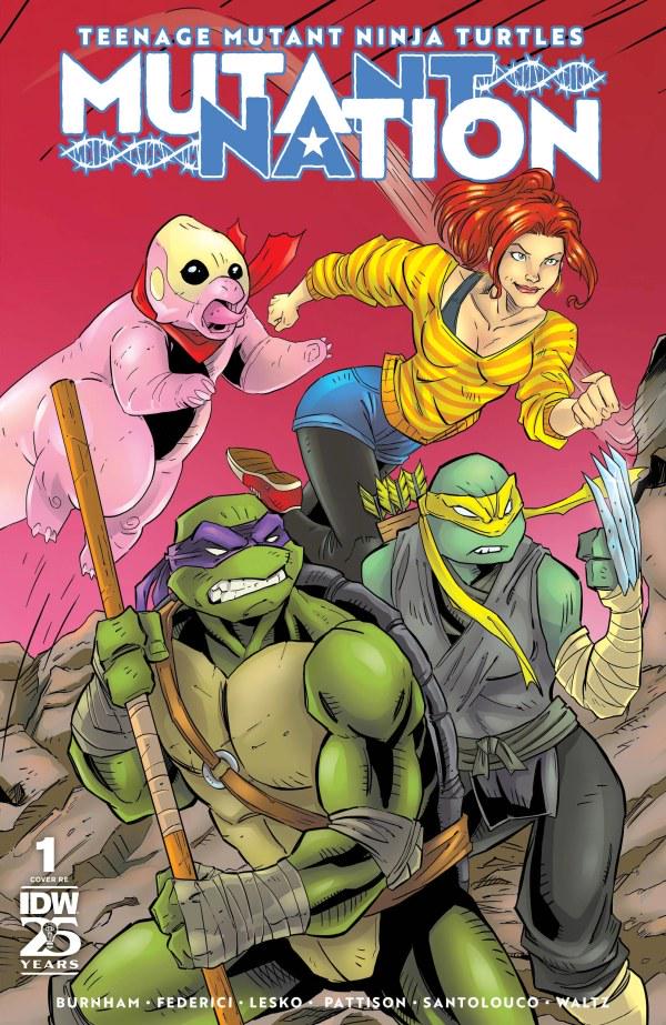 Teenage Mutant Ninja Turtles: Mutant Nation [Calero Donatello & Jennika] #1 (2024) Comic Books Teenage Mutant Ninja Turtles: Mutant Nation