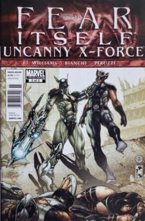 Fear Itself: Uncanny X-Force [Newsstand] #2 (2011) Comic Books Fear Itself: Uncanny X-Force