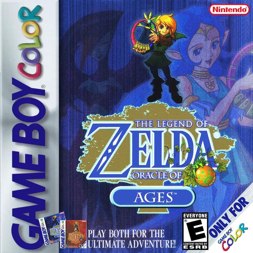 Zelda: Oracle Of Ages [1st Print Foil Box] GameBoy Color