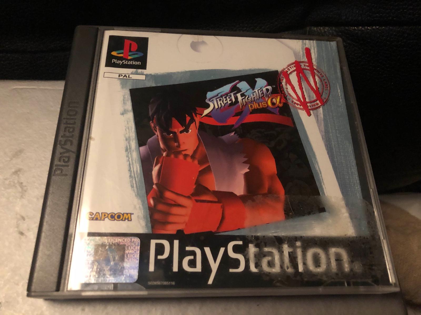 Street Fighter EX Plus Alpha [White Label] PAL Playstation