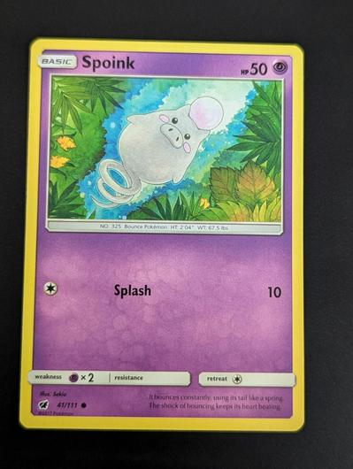 Spoink #41 photo