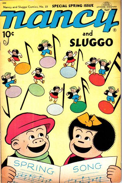 Nancy and Sluggo #23 (1954) Comic Books Nancy & Sluggo