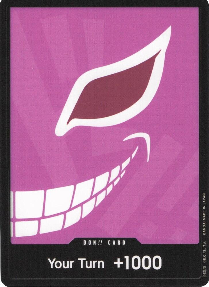 DON!! Card [Donquixote Doflamingo]  One Piece Premium Booster