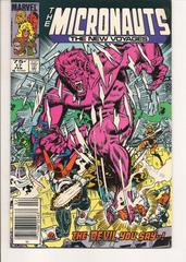 The Micronauts The New Voyages [Newsstand] #17 (1986) Comic Books Micronauts: The New Voyages Prices