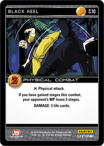 Black Heel [Foil] C10 Dragon Ball Z Awakening