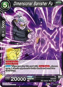 Dimensional Banisher Fu BT4-118 Dragon Ball Super Colossal Warfare