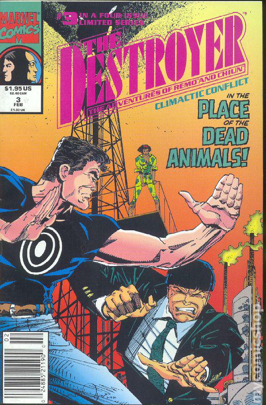 The Destroyer: The Adventures Of Remo And Chiun #3 (1992) Comic Books The Destroyer: The Adventures Of Remo And Chiun