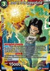 Android 17, for the Universe's Survival [Foil] BT16-008 Dragon Ball Super Realm of the Gods Prices