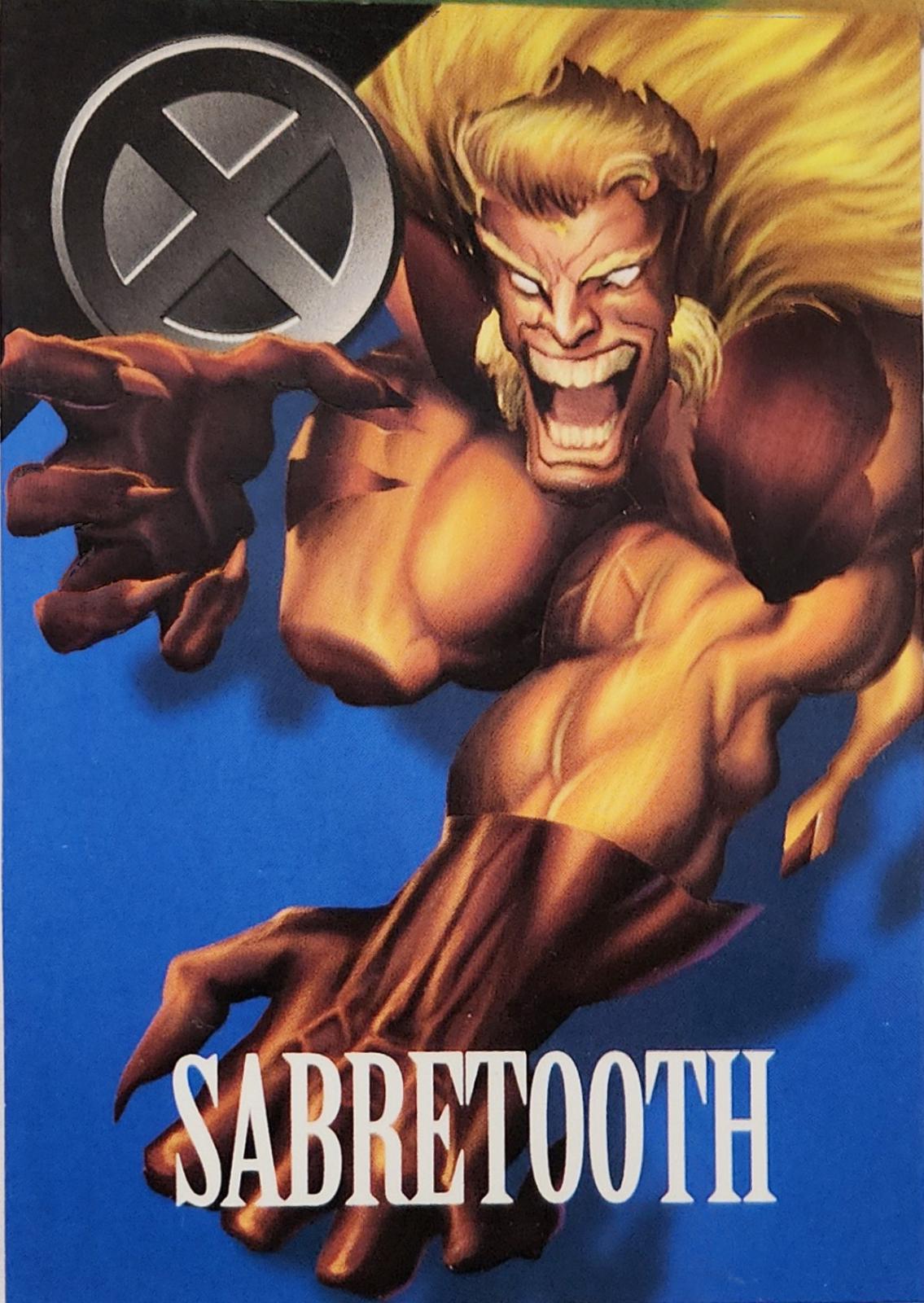 Sabretooth #47 Marvel 1996 Fleer Vision