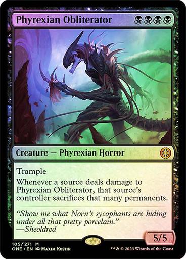 Phyrexian Obliterator [Foil] #105 Magic Phyrexia: All Will Be One