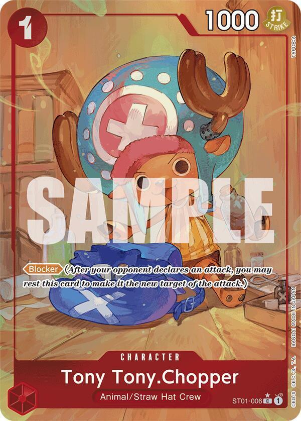 Tony Tony.Chopper [Alternate Art PRB-01] ST01-006 One Piece Starter Deck 1: Straw Hat Crew